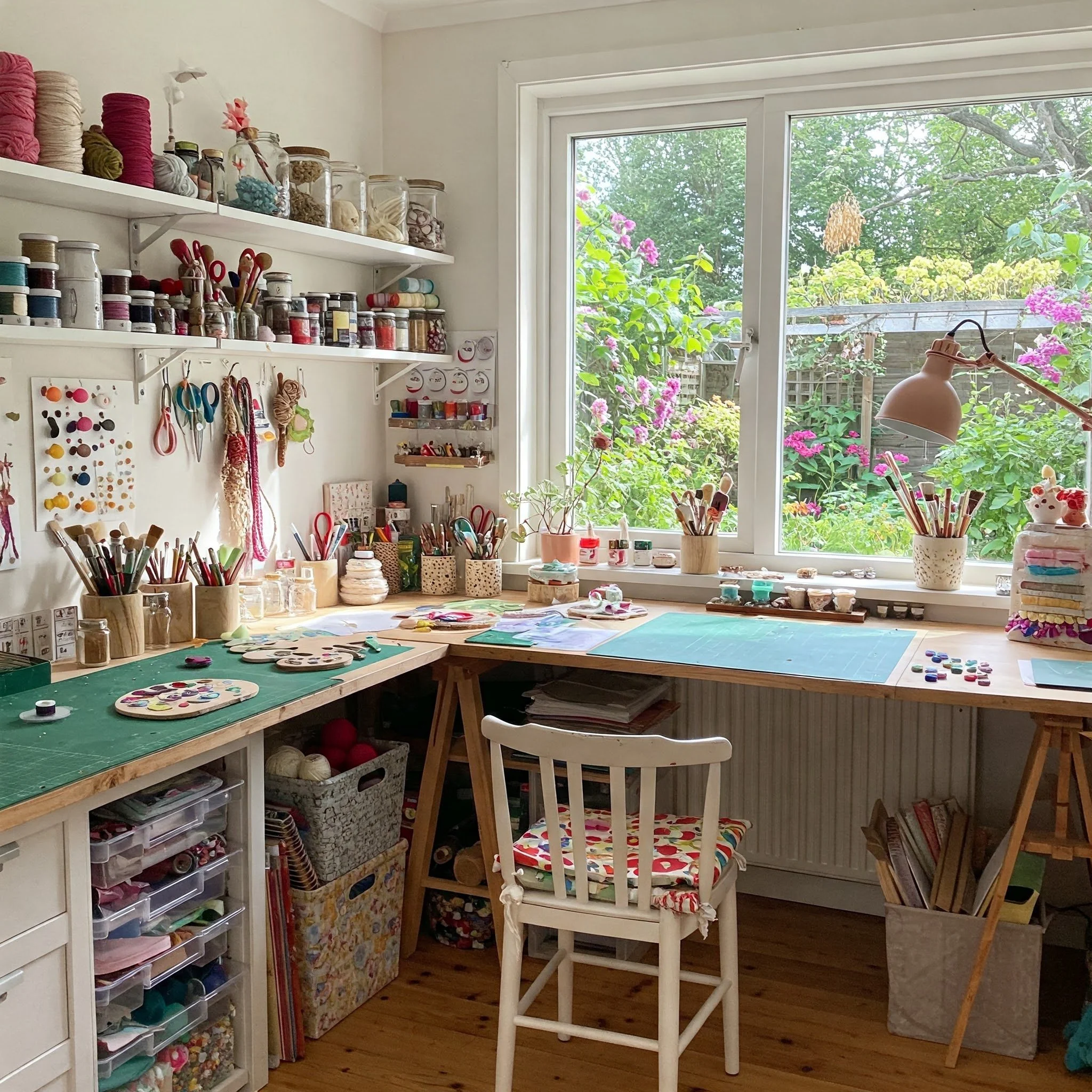 Art Supply Station Ideas for Creative Projects Without Constant Mess